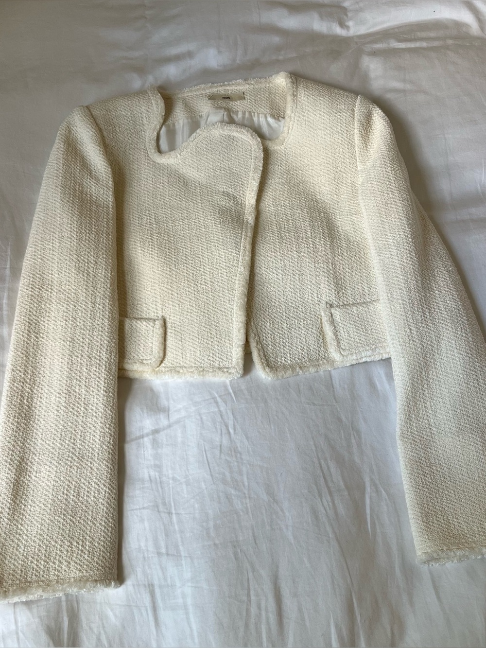 Curved Neck Jacket by Recto